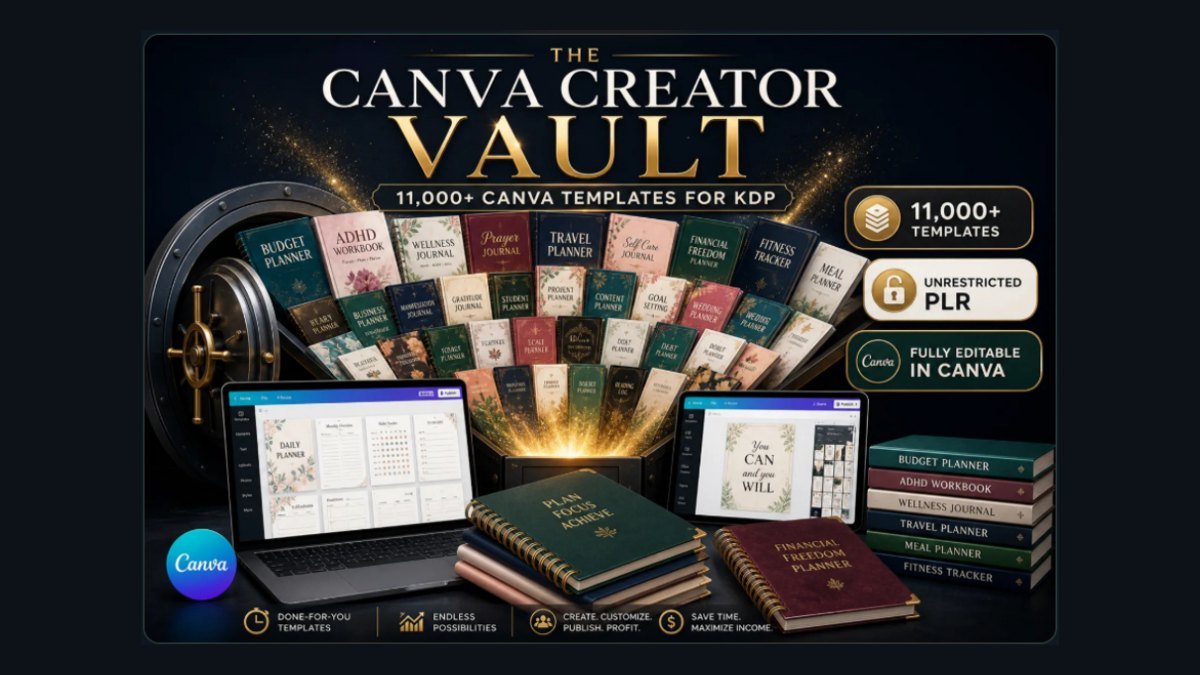 The Canva Creator Vault product artwork